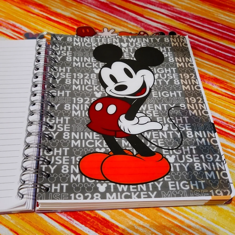 DISNEY Mickey Notebook With Tabs